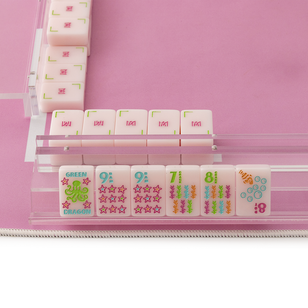 Acrylic 20" Racks with Magnetic Pushers