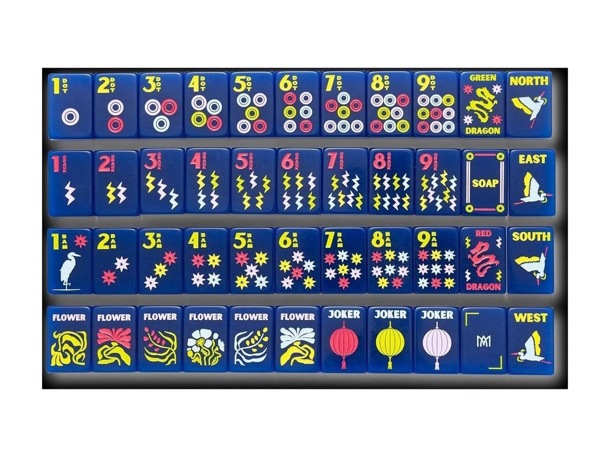 Signature Engraved Tile Set - Navy