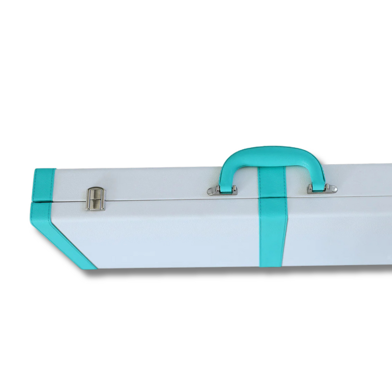 Aqua & Cream PU Leather Tile Travel Case