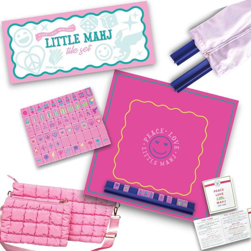 Little Mahj Pretty in Pink - Kids Mahjong Set