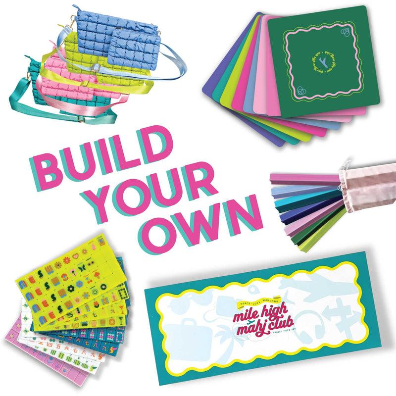 Mix & Match Mile High Mahj Travel Tiles Set